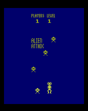 Alien Attack by neotokeo2001 Title Screen